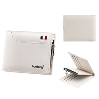 Dompet Pendek Pria Baellerry Premium Business Multi-Card Slot Bahan Kulit PU