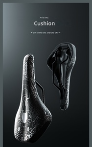 Coussin de <span class=keywords><strong>selle</strong></span> de vélo de montagne, amortisseur de chocs, ventilation, léger, sûr, durable, imperméable, unisexe, adulte - Product Image 2