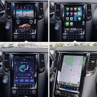 Lecteur multimédia de navigation GPS Android 14 avec écran tactile de 12,1 pouces, Bluetooth stéréo pour Infiniti FX35 FX37 FX50