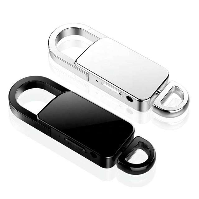 Noise Reduction Pocket Voice Recorder One-key Recording Time Stamp Voice Activated Audio Recorder