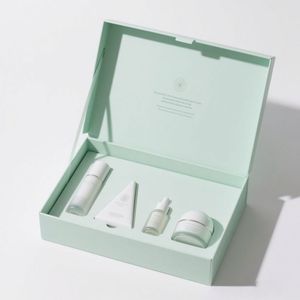Boîte de rangement pour cosmétiques de luxe avec fermeture magnétique, emballage rigide, boîte cadeau avec couvercle, produits de soin de la peau/emballage de parfum - Product Image 1