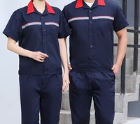 Tuta da Lavoro Estiva Antistatica ad Alta Visibilità in Nylon EN 1149-5, Uniforme di Sicurezza Hi-Vis per Stazioni di Servizio, Trasporto Carburante e Petrochimica