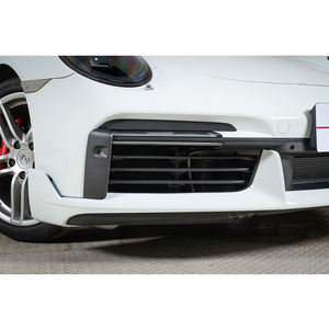 Kit de pare-chocs avant pour <span class=keywords><strong>Porsche</strong></span> 911 991 (2012-2019) style 992 GT3, matériau PP avec grilles et supports, ensemble complet - Product Image 2