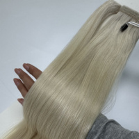 Offre Spéciale Vente en Gros Expédition Rapide Extensions de Cheveux Humains Remy 100% Vierges à Cuticules Alignées Double Drawn Chinoises en Queue de Cheval Sans Perte de Cheveux