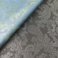Tissu de doublure jacquard léger certifié OEKO-TEX de haute qualité, 52% polyester, 48% viscose, 68Dx120D, tissé pour vestes et costumes