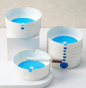 Nuovo Stile Popolare: 25 Pezzi di Posacenere Portatili Usa e Getta di Alta Qualità, Senza Fumo, per <span class=keywords><strong>Casa</strong></span> - Product Image 3