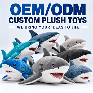 Fabricant OEM <span class=keywords><strong>de</strong></span> Mascottes Requin Blanc Géant – Conception Personnalisée, Vente en Gros Directe Usine, Peluches et Jouets en Peluche en Gros - Product Image 2