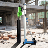 Machine de forage de carreaux de béton DDB40S Brick Max 500 mm avec support, perceuse diamantée électrique à eau pour la construction de maçonnerie en briques