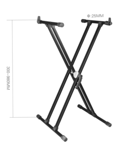 Nhà Máy Bán Hàng Trực Tiếp Rayyu GH-530 Kim Loại Màu Đen Bassoon Đứng Bàn Phím Tùy Chỉnh Giá - Product Image 5