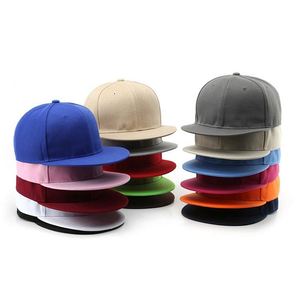 Gorras Snapback Deportivas Personalizadas para Exteriores, de Alta Calidad, 6 Paneles, Color Sólido, Visera Plana - Product Image 1