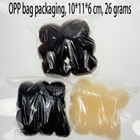 Forme à chignon en nylon réutilisable pour cheveux courts et fins, 6 pièces, 2 pouces, beige, pour enfants et filles