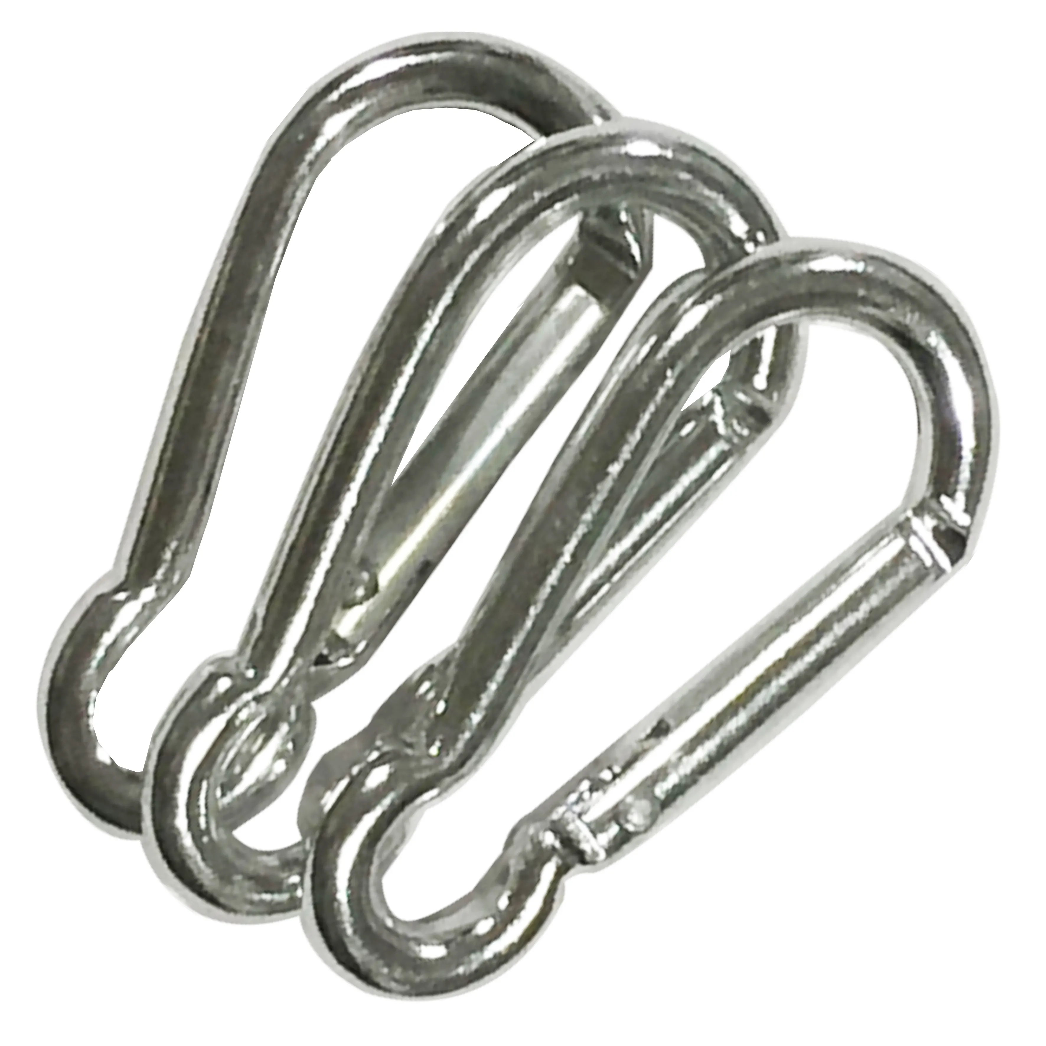 कस्टम लोगो एल्यूमीनियम चाबी का गुच्छा हुक carabiner छोटे लौकी वसंत क्लिप carabiner