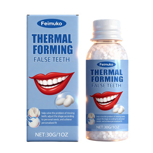 Venta al por mayor Feimuko Modificación natural Materiales naturales suaves y cómodos Adhesivo dental sólido portátil diario - Product Image 4
