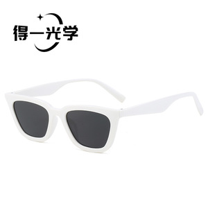 Square <b>Sunglasses</b> Black Frame Pc Lens Uv400 Protection For Women Outings Cycling Driving - Product Image 3