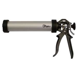 ปืนยิงกาวแบบแมนนวล อลูมิเนียมทั้งตัว อัตราส่วนแรงดัน 10:1 ด้ามจับแบบปืนพก สำหรับงาน DIY - Product Image 1