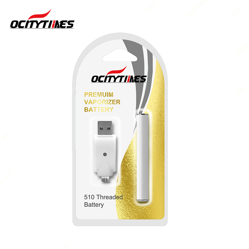 Ocitytimes 350mAh CBD battery vape pen cartridges Auto Draw 510 Battery