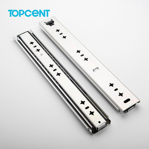 Topcnet Full Extension Kitchen Stainless Steel <strong>Drawer</strong> <strong>Slide</strong> Channel Side Mount Heavy Duty Soft Close <strong>Drawer</strong> <strong>Slide</strong> - Product Image 2
