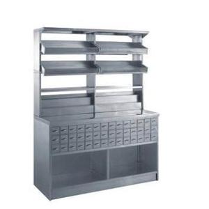 Armoire à médicaments en acier inoxydable Kang Zhi Xing KX-C17, unité de stockage pour pharmacie hospitalière, armoire de distribution double face - Product Image 1