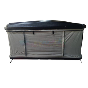 Tente de toit rigide tout-terrain en aluminium, imperméable, pour voiture, tente de toit électrique, Tenda Da Tetto, 2-4 personnes, tente de toit pour camping - Product Image 3