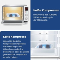 Enveloppe flexible pour compresse de glace pour genou, coude, bras, attelle de thérapie par le froid réutilisable avec sangles pour blessures sportives, gonflements et soulagement de la douleur
