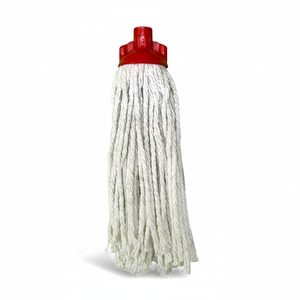 Gizmop 200 Gr Wet Mop Cotton Microfibre Fabric Head Reusable Antibacterial Durable Sustainable Self-Wringer Stainless Steel Pole - Product Image 2
