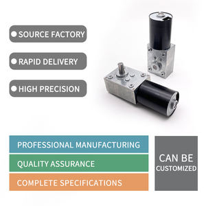 Engrenage à vis sans fin 12v 24v bldc moteur boîte de vitesses TWG4058-TEC3650 longue durée de vie moteur à vis sans fin sans balais - Product Image 2