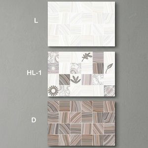 Azulejos de Pared de Cerámica Esmaltada Modernos de 200x300 mm a Bajo Precio, Acabado Brillante para Baño, Uso en Exteriores y Centros Comerciales, Certificación ISO9001, Marca India - Product Image 1