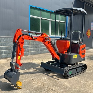 Kc-15 Produits les plus vendus Livraison gratuite. Fabriqué en Chine. Mini-excavatrice adaptée aux travaux municipaux, au paysagisme et à la rénovation des espaces verts - Product Image 1