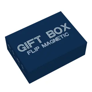 남성용 선물 상자로 자기 흡입 디자인 채택 파티 선물 포장 상자