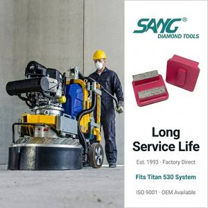 รองเท้าขัดพื้น Sang Titan 530 klindex สำหรับขัดพื้นคอนกรีตภาคบาร์คู่ - Product Image 6