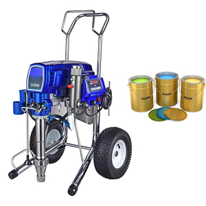 Máquina de Pulverización de Pintura de Alta Eficiencia, Máquina de Pulverización sin Aire, Pulverizador Profesional de Pintura de Látex, Revestimiento de Masilla - Product Image 1