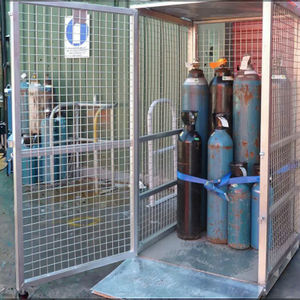 Gabbia per Stoccaggio Bombole Gas Resistente Anticorrosione <span class=keywords><strong>Rack</strong></span> di Sicurezza per Stoccaggio Bombole - Product Image 4