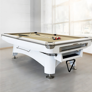 Torneo profesional 9ft 8ft Mesa de billar de alta calidad Carambola Unisex Pizarra <span class=keywords><strong>8</strong></span> bolas Mesa de billar Cuero de madera maciza Precio barato - Product Image 5