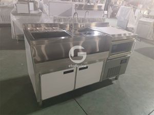 Station de bar professionnelle en acier inoxydable - Product Image 6