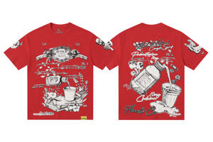 Nouveauté : T-shirts « THAT'S a AWFUL LOT of COUGH SYRUP » de haute qualité, 100 % coton, imprimés, surdimensionnés pour hommes - Product Image 6