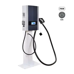 Multi Application IP54 app control gbt dc 7kw ev charger station 220 volt wallbox