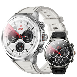 Montre connectée H18 Pro 4G avec carte SIM, suivi d'activité, caméra rotative à 180 degrés, bracelet en gel de silice, écran AMOLED, Android OS, IP67, sans fil - Product Image 3