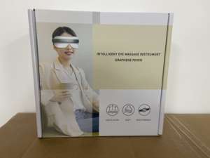 Masseur oculaire intelligent de haute qualité fabriqué en Chine, chaud et froid, multi-conducteurs, massage vibrant, lunettes de massage, musique Bluetooth, télécommande sans fil - Product Image 5