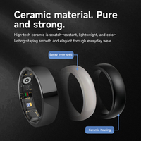 Anillo Inteligente con Control por Aplicación, Anillos Inteligentes NFC, Resistentes al Agua IP68 con Conexión a Aplicación, Anillo Inteligente de Salud para Hombre