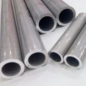 7001-T6 argento anodizzato alluminio tubo tondo tubo tondo in alluminio fabbrica profili per tubi in alluminio