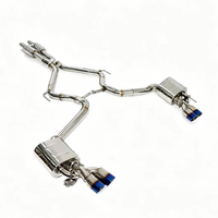 GDR Rostfreier Edelstahl Klappenabgasanlage, für Mercedes-Benz SL500 R230 5.5L, 2006-2012 Leistungs-Auspuffanlage
