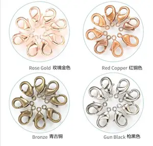 Incraftables Lobster Clasps for Jewelry Making (6 Colors) with