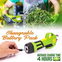 Sécateur électrique sans fil Vertak 7,2 V pour branches d'arbres, alimenté par batterie au lithium, pour la coupe des branches, sécateur de jardin
