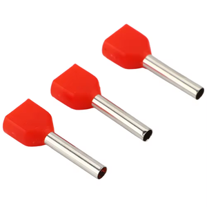 Te loạt TE 0510/1010/7510/2510 Ống ferrule thiết bị đầu cuối Lugs Pin Báo Chí lạnh thiết bị đầu cuối Đồng ống đôi cuối dây cuối bootlace - Product Image 4