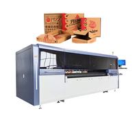Nouvelle machine d'impression numérique pour carton ondulé à 16 têtes d'impression automatiques avec passage multiple/simple