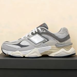 Zapatos Deportivos Unisex Retro Transpirables con Cordones y Suela de Goma para Aumentar la Estatura, Otoño 2025, Modelo 9060, con Logotipo de Marca - Product Image 1