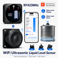 Nouveau capteur de niveau de liquide intelligent WiFi Tuya WALE avec notification d'alarme en temps réel et détecteur à distance via application pour réservoir d'eau