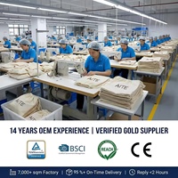 Sacs en coton biologique avec cordon de serrage, personnalisables par Huayu OEM, blancs, recyclables, avec logo et cordon de serrage
