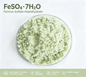 <span class=keywords><strong>Sulfate</strong></span> ferreux <span class=keywords><strong>heptahydraté</strong></span> FeSO4.7H2O en poudre cristalline verte pour le traitement <span class=keywords><strong>de</strong></span> l'eau – Approvisionnement direct usine - Product Image 2