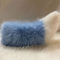 Queue de renard électrique télécommandée sonore et qui bouge, en peluche douce et fourrée, petite, pour décoration extérieure de voiture